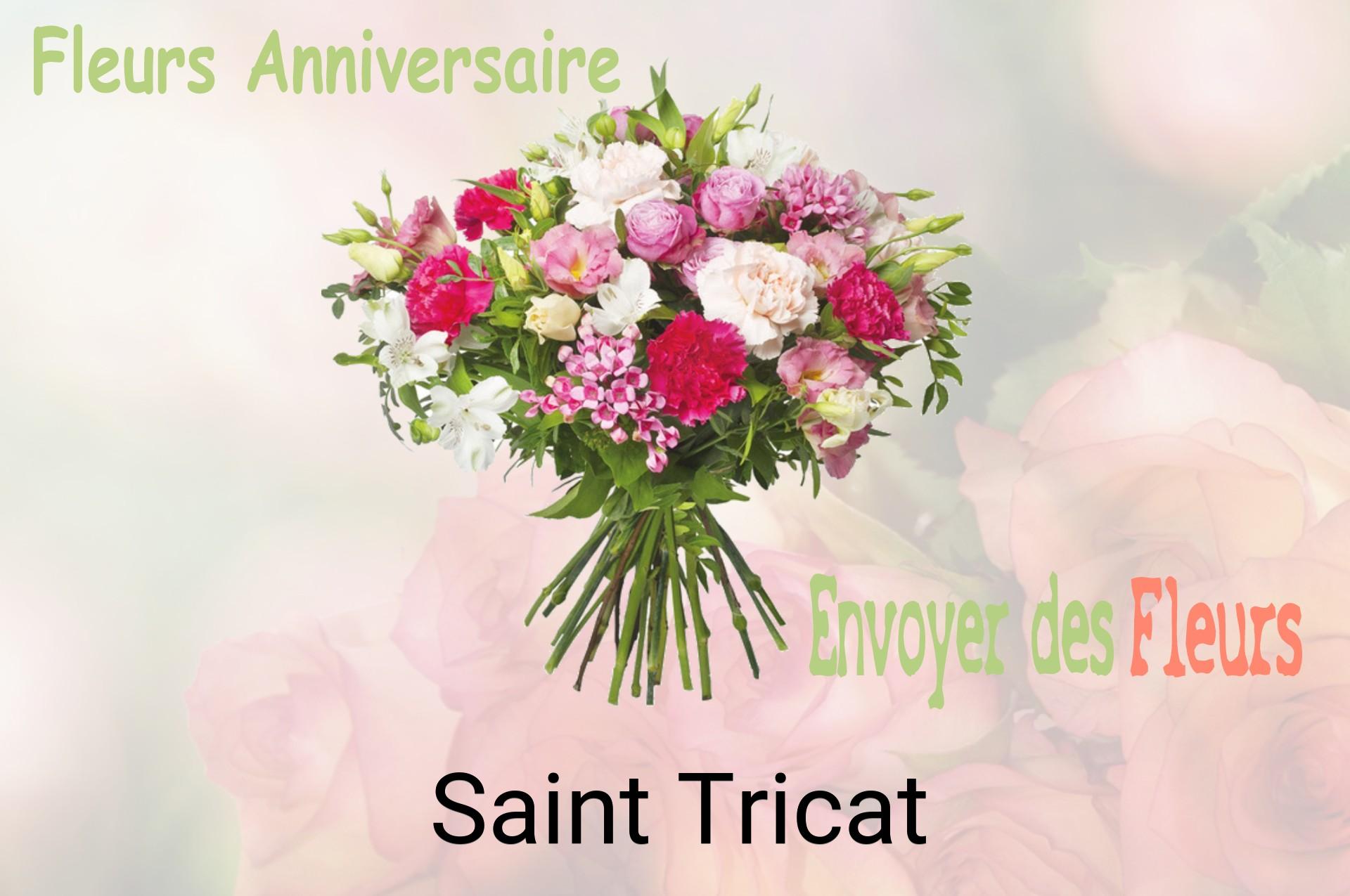 Bouquet de fleurs d’anniversaire livré à Saint-Tricat